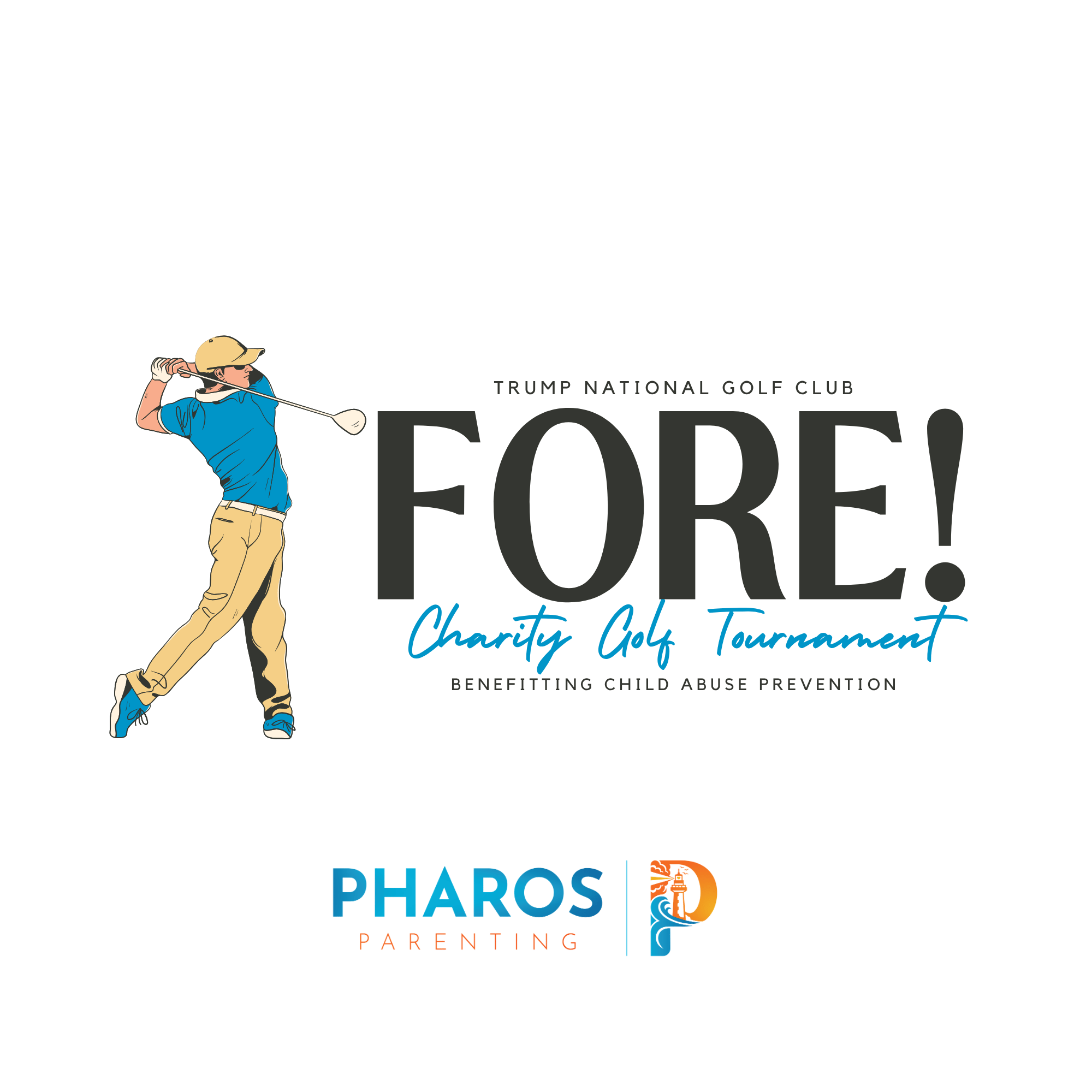 Fore! Child Abuse Prevention - logo